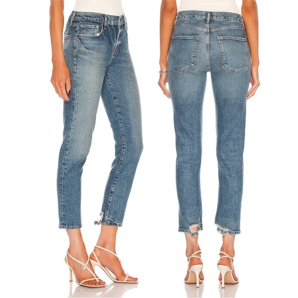 AGOLDE Toni mid rise distressed ankle jeans sz. 26